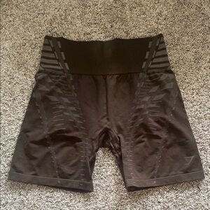 Brown Gymshark Apex limit shorts